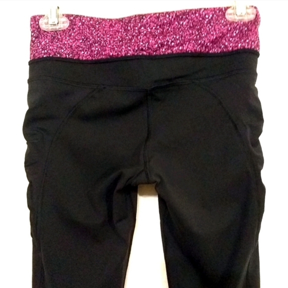 Lululemon Athletica Passion Crop 3 Leggings Tights 4 - Picture 6 of 9
